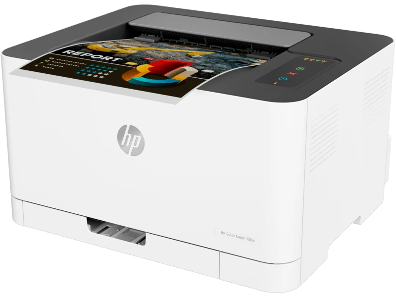 HP Color Laser 150a A4 Color Printer, 22 ppm, 600x600 dpi, USB, Compact Design, Reliable Color Printing for Office & Home Use | 4ZB94A