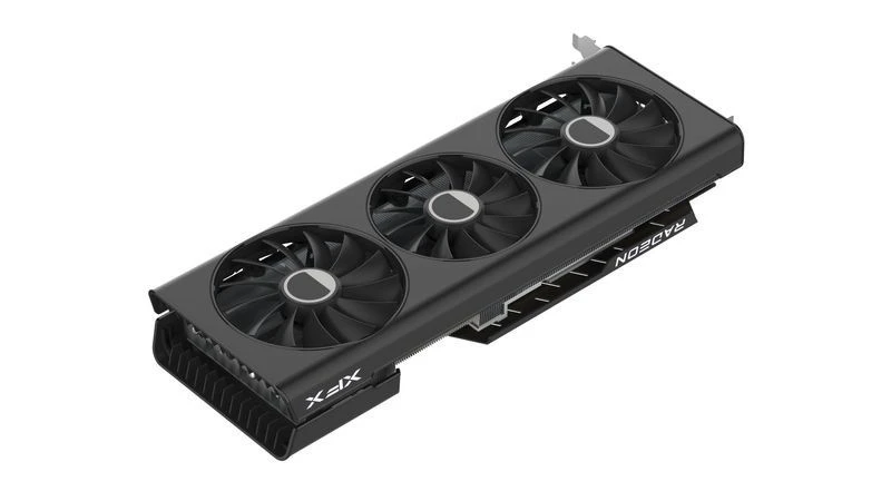 XFX Speedster QICK 319 Radeon RX 7700 XT Black Edition 12GB GDDR6, 192-bit, 2499 MHz Boost, RDNA 3, PCIe 4.0, HDMI 2.1, 3× DisplayPort 2.1
