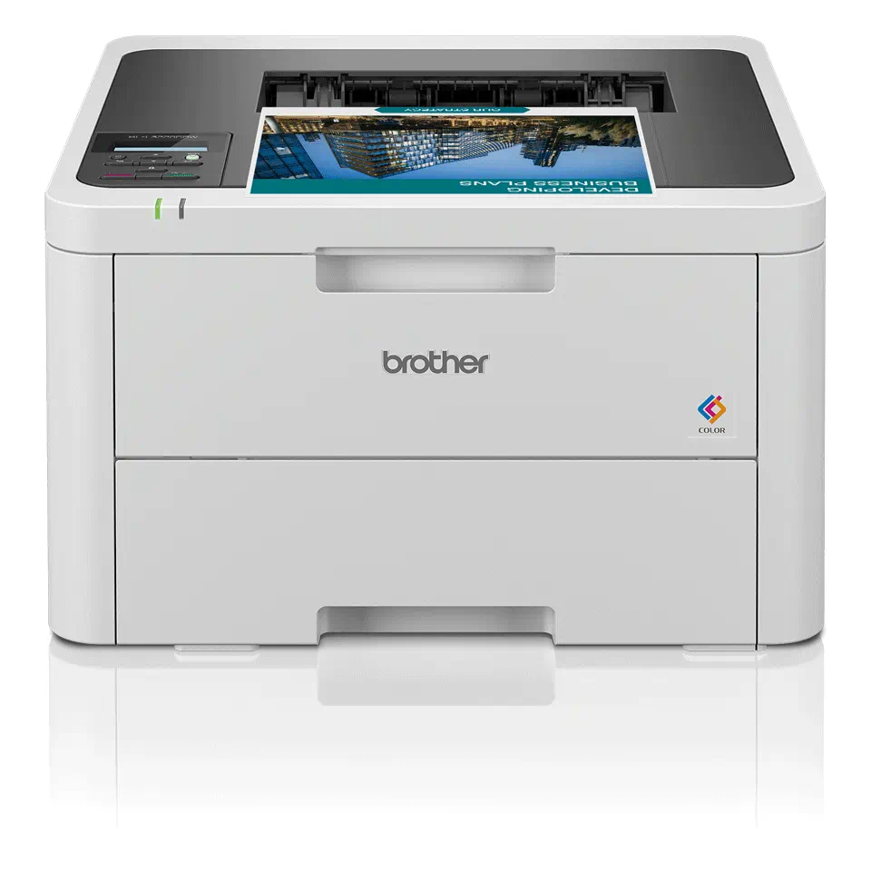 Brother HL-L3220CW Color Laser Printer, Wireless, USB, 19 ppm, 2400 x 600 dpi, 250-Sheet Input, Compact Design | HL-L3220CW