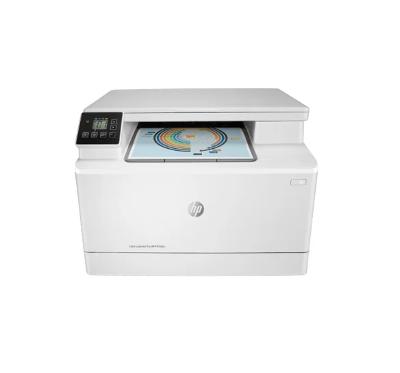 HP Color LaserJet Pro MFP M182n All-in-One Printer, Print Copy Scan, 600 x 600 dpi, 17 ppm, USB & Ethernet, 7KW54A