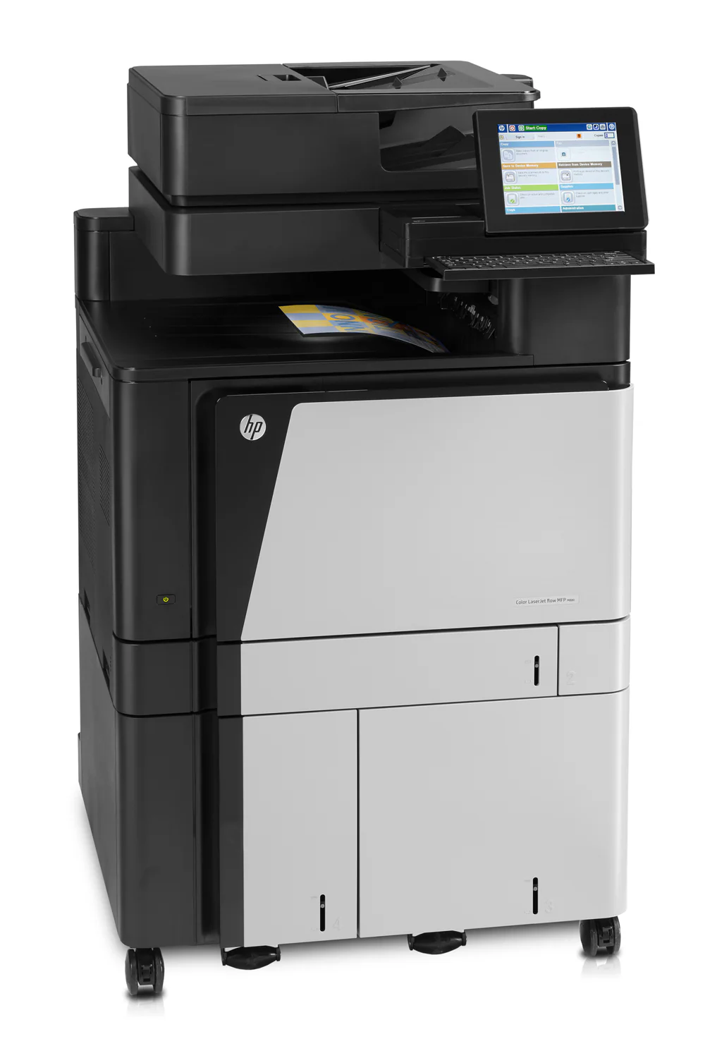 HP Color LaserJet Enterprise flow M880z+ A3 Multifunction Printer, Print Copy Scan Fax, Up to 46 ppm, High Volume, A2W76A