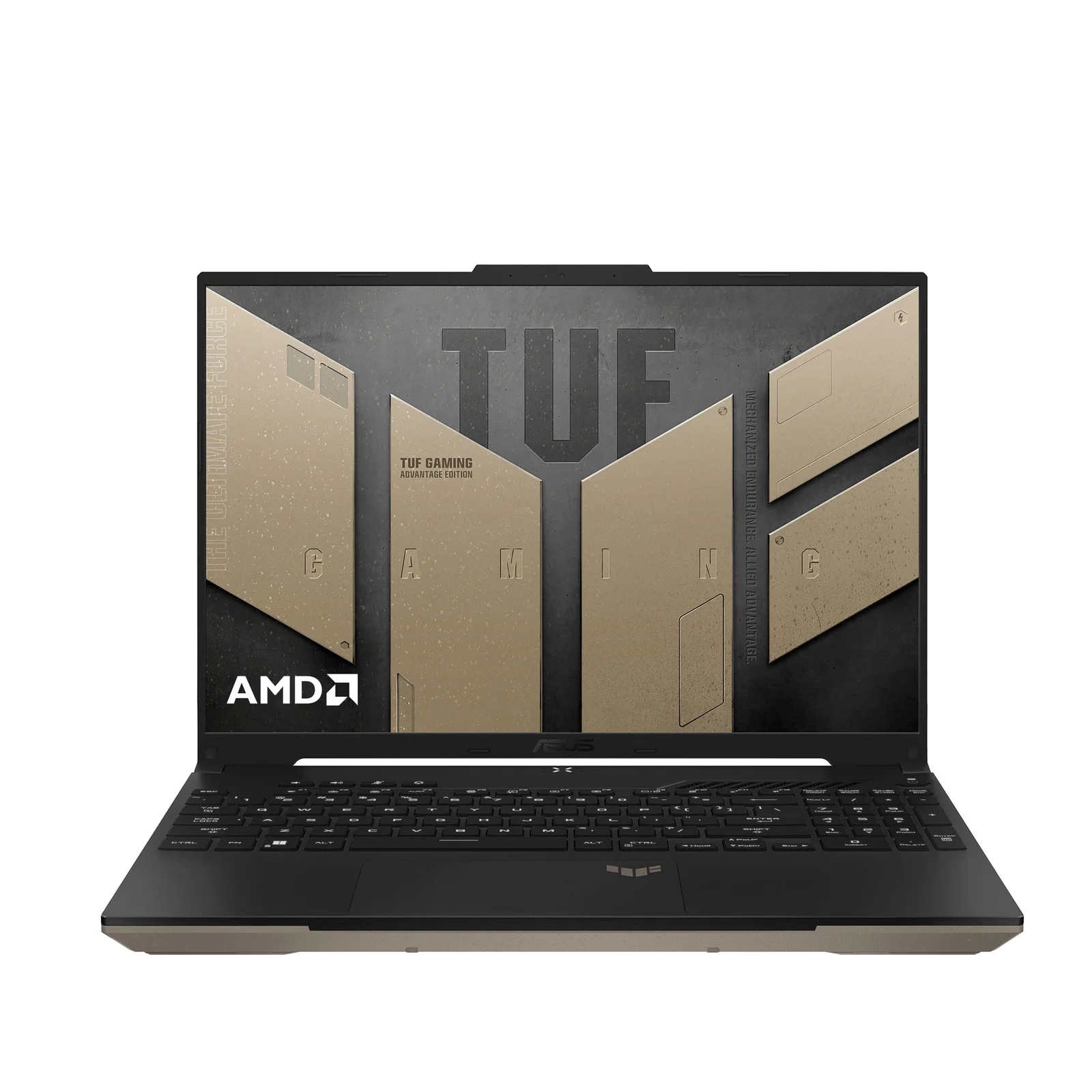 ASUS TUF Gaming A16 – Ryzen 7 7435HS, 16GB DDR5, 512GB SSD, Radeon RX 7600S 8GB, 16” FHD 165Hz, Win11 Home – Sandstorm (FA617NSR-N3028W)