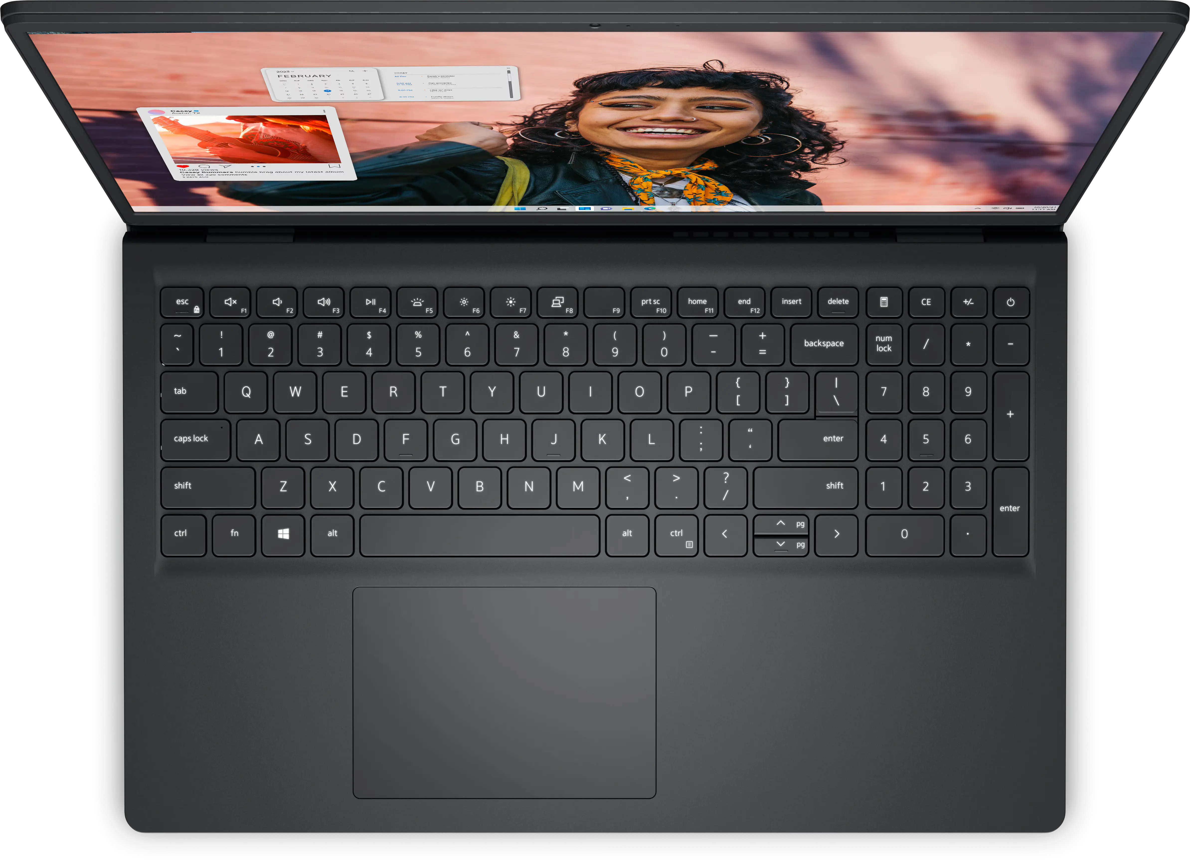 Dell Inspiron 3530 Laptop, 15.6" FHD Display, Intel Core i7-1335U, 16GB RAM, 1TB SSD, Windows 11 Home, ENG-AR Keyboard, Black | 3530-INS-1103