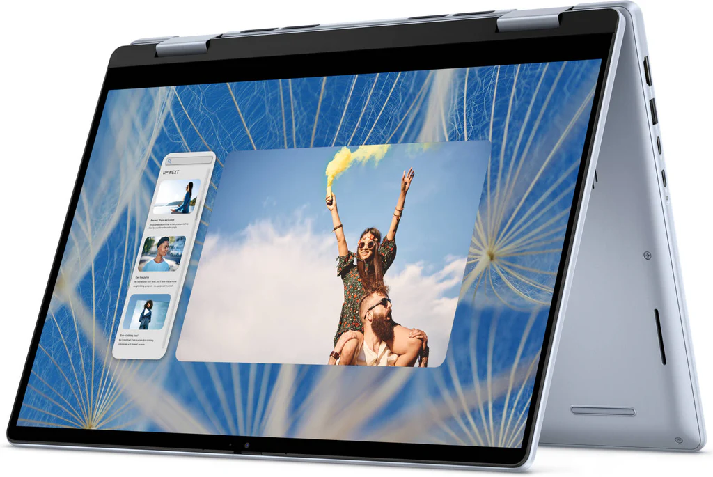 DELL Inspiron 14 7440 2-in-1 Convertible Laptop, Display 14" FHD+ WVA Touch Display, Intel Core 5 120U, 16GB RAM, 1 TB SSD, Intel Graphics, ENG-ARB K/B, Windows 11, Ice Blue | INS7440-1006-BL