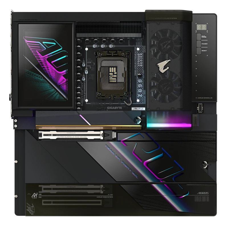 GIGABYTE Z890 Aorus XTREME AI TOP LGA 1851 E-ATX Motherboard, Intel Z890 Chipset, 4x DDR5