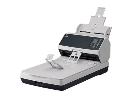 Fujitsu fi-8290 A4 Duplex Image Scanner, 90ppm, Flatbed + 100-Sheet ADF, 600dpi, USB 3.2, PaperStream IP, Multi-Feed Detection | PA03810-B501