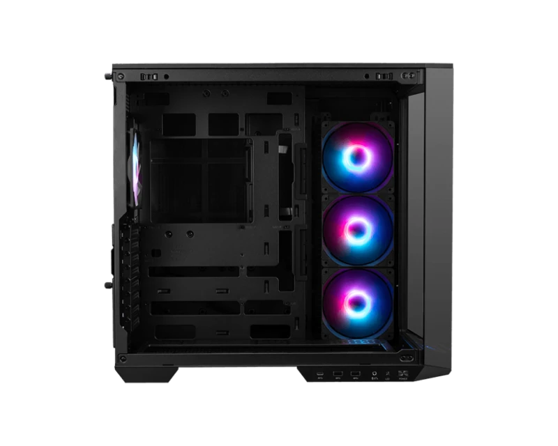 MSI MAG PANO 100R PZ ,  ATX and Micro-ATX PC Case, 360 mm radiator,  Pre-installed with 3 x 120 mm ARGB Reverse-blade fan | 306-7G26R21-HH9
