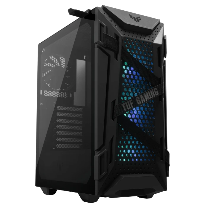 ASUS TUF Gaming GT301 ATX Mid-Tower, With Tempered Glass Side Panel, Honeycomb Front Panel | 90DC0040-B49000
