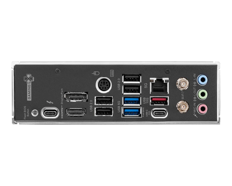 MSI MAG Z890 GAMING PLUS WIFI ATX Motherboard, Intel LGA 1851, DDR5 9200 MT/s, PCIe 5.0, Wi-Fi 7, 5G LAN, Thunderbolt 4 | 911-7E34-002