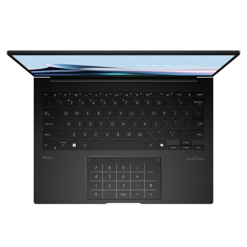 ASUS Zenbook 14 OLED AMD Ryzen 7 8840HS, 16GB RAM, 1TB SSD, 14.0" FHD OLED, AMD Radeon Graphics, Win11 Home, Eng-Arab Keyboard, Black | UM3406HA-OLEDR7W