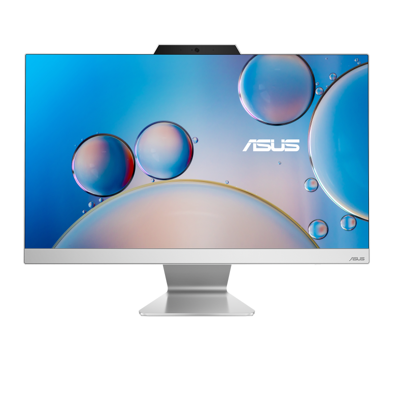 ASUS AIO A3402  Intel Core i5 1335U, 8GB RAM, 512GB SSD, 23.8" FHD Screen, Intel Graphics, Win 11 Home, Wireless Eng-Arab Keyboard & Mouse, White | WVAK-I58512W2W