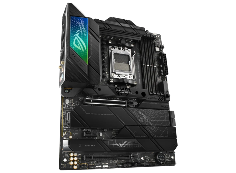 ASUS ROG STRIX X670E-F GAMING WiFi ATX Motherboard, AMD AM5, DDR5 192GB 8000+ MT/s, 4x M.2 Gen5, PCIe 5.0, Wi-Fi 6E, 90MB1BA0-M0EAY0