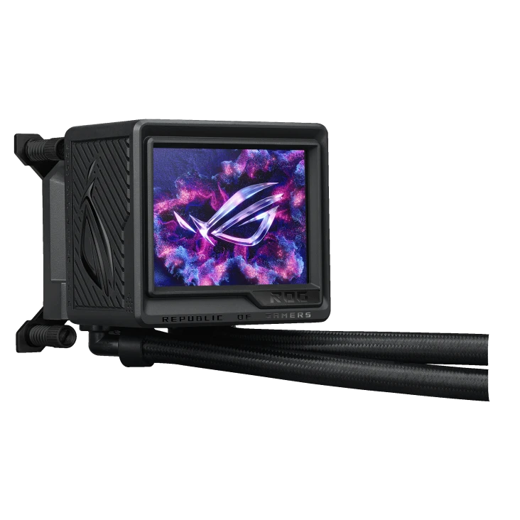 ASUS ROG Ryujin III 360 ARGB Extreme Liquid CPU Cooler, 3.5" Full Color LCD, 360mm Radiator, ARGB Fans, High-Performance Cooling | 90RC0131-M0EAY0
