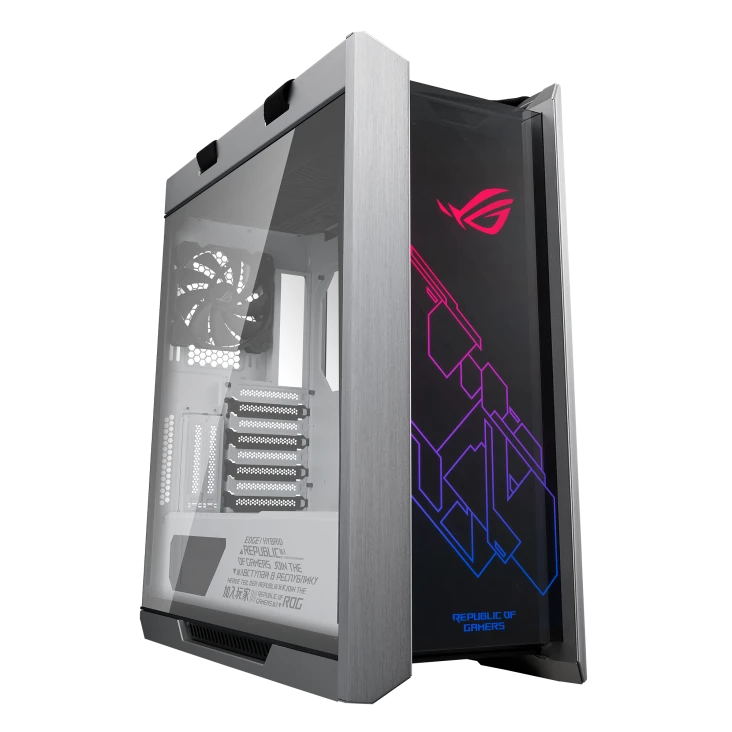 ASUS ROG STRIX HELIOS GX601 RGB ATX/EATX mid-tower gaming case 420mm radiator support White Edition | 90DC0023-B39000