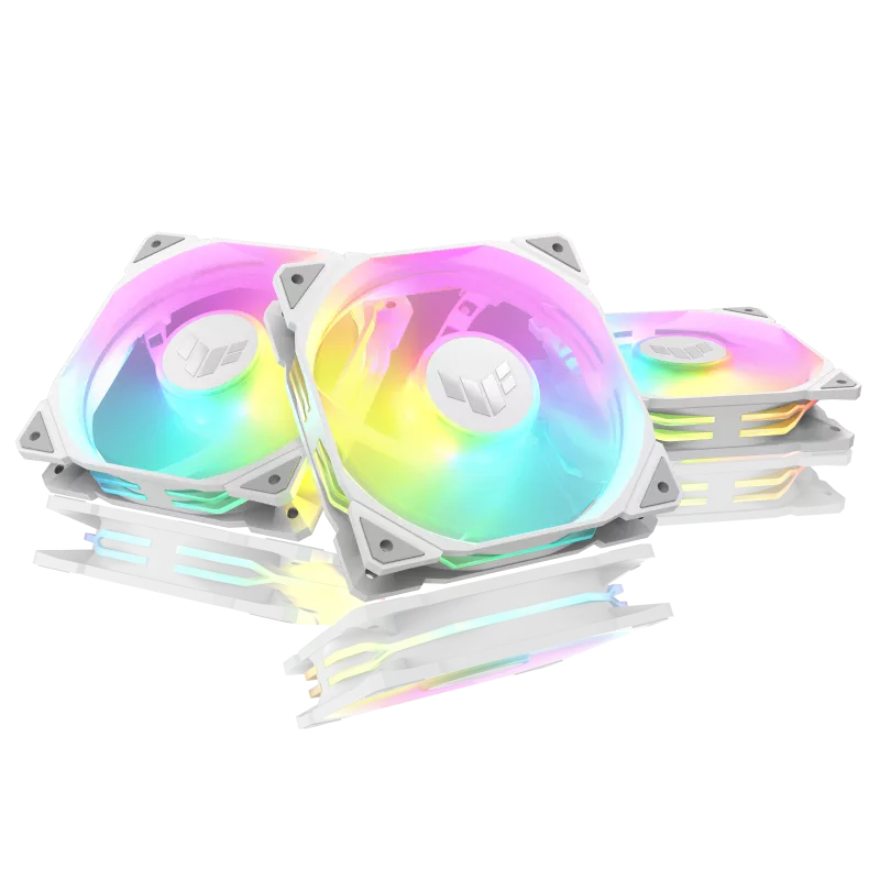 ASUS TUF Gaming TR120 ARGB Triple Pack Reverse Blade, 120mm, PWM Control, Aura Sync, 2000 RPM, High-Performance Cooling Fans | 90DA00D3-B09020