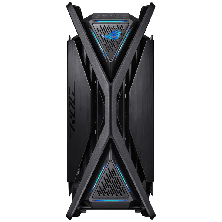 ASUSROG Hyperion GR701 BTF Edition, E-ATX Computer Case, 420 mm Dual Radiator, 4 x 140 mm Pre-installed Fans | 90DC00F0-B39020