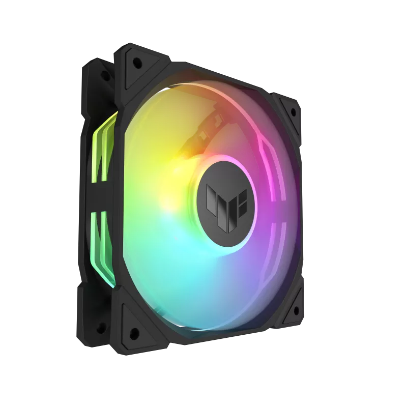 ASUS TUF Gaming TR120 ARGB 120mm Reverse Blade Chassis Fan, 28mm Frame, PWM Control, Aura Sync, 2000 RPM, High-Performance Cooling