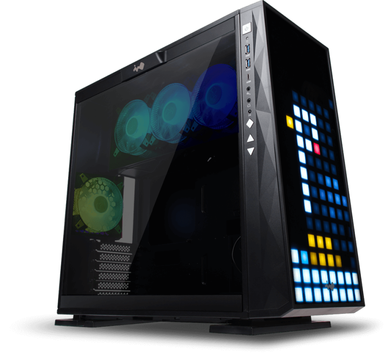 Inwin 309 GE Black Gaming Case/IW-CS-309GE-BLK