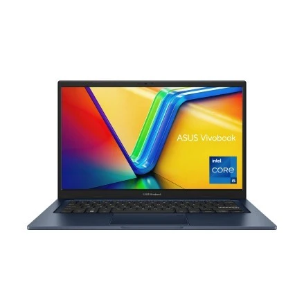 ASUS Vivobook 15 – Core i7-1255U, 16GB RAM, 512GB SSD, 14” FHD, Win11, Eng-Arab Keyboard – Blue (F1404ZA-NK531W)