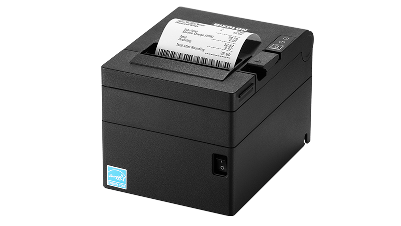 Bixolon SRP‑B300 3″ Thermal Receipt Printer, Up to 200 mm/sec, 203 dpi, 72 mm Print Width, USB/Ethernet/Serial, Energy Star
