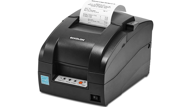 Bixolon SRP‑275III 3″ Dot Matrix Receipt Printer, 80 x 144 DPI, 5.1 lps Speed, USB/Serial/Ethernet, Auto Cutter, Anti‑Jam