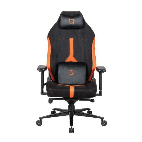APEX PRO EVO Edition Gaming Chair, Ergonomics Memory Foam Pillows & Magnetic Headrest Built-in Adjustable 4-Way Lumbar Support & 4D Armrests - Flaming Orange