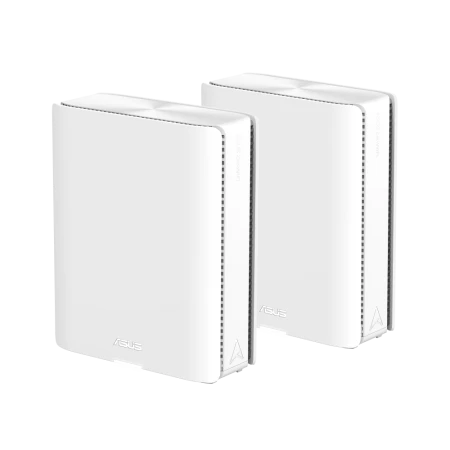 ASUS ZenWiFi BQ16 Quad Band WiFi 7 Mesh Router, Coverage up to 8000 sq.ft, 25,000 Mbps, Latest 802.11be, 2.5G Port, Tri-Band, Mesh System