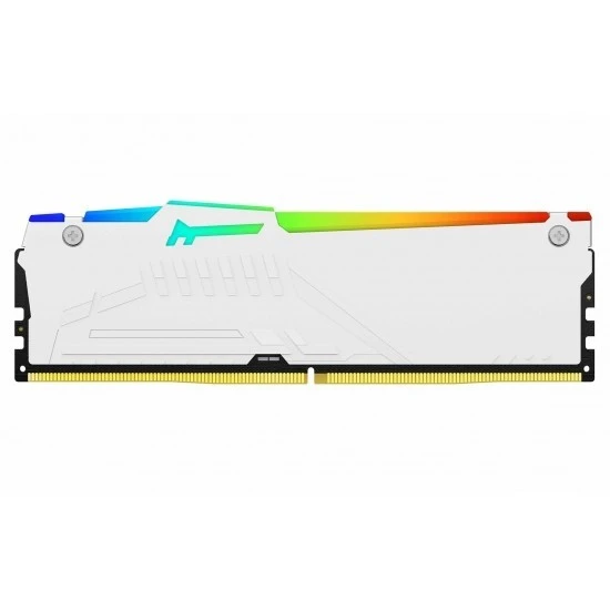 Kingston FURY 32GB (2x16GB) DDR5 6000MT/s CL40 FURY Beast White RGB XMP | KF560C40BWAK2-32