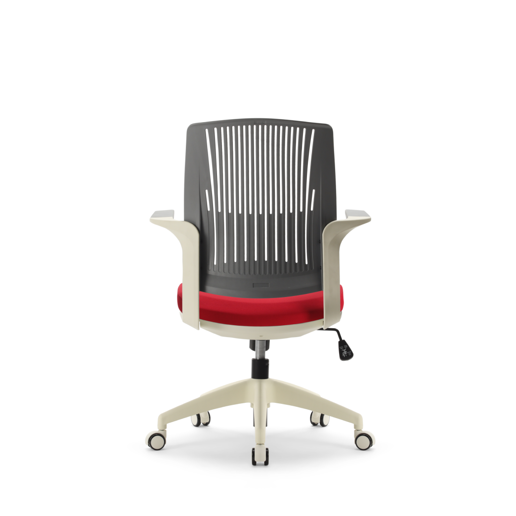 Navodesk Chair Basic Ergonomic Office Chair, Flexible Backrest, 20 degree tilt lock,  - Red