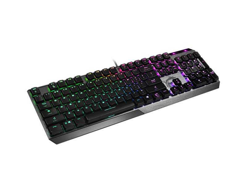 MSI VIGOR GK50 LOW PROFILE MECHANICAL Gaming Keyboard, Kailh Low Profile Switches - AR/EN | S11-04AR213-GA7/S11-04US254-GA7
