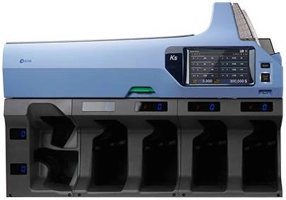 Kisan K6 Premium Modular 4+2 pocket Fitness Sorter, Upto 12 Currency, 4+2 pocket Fitness Sorter