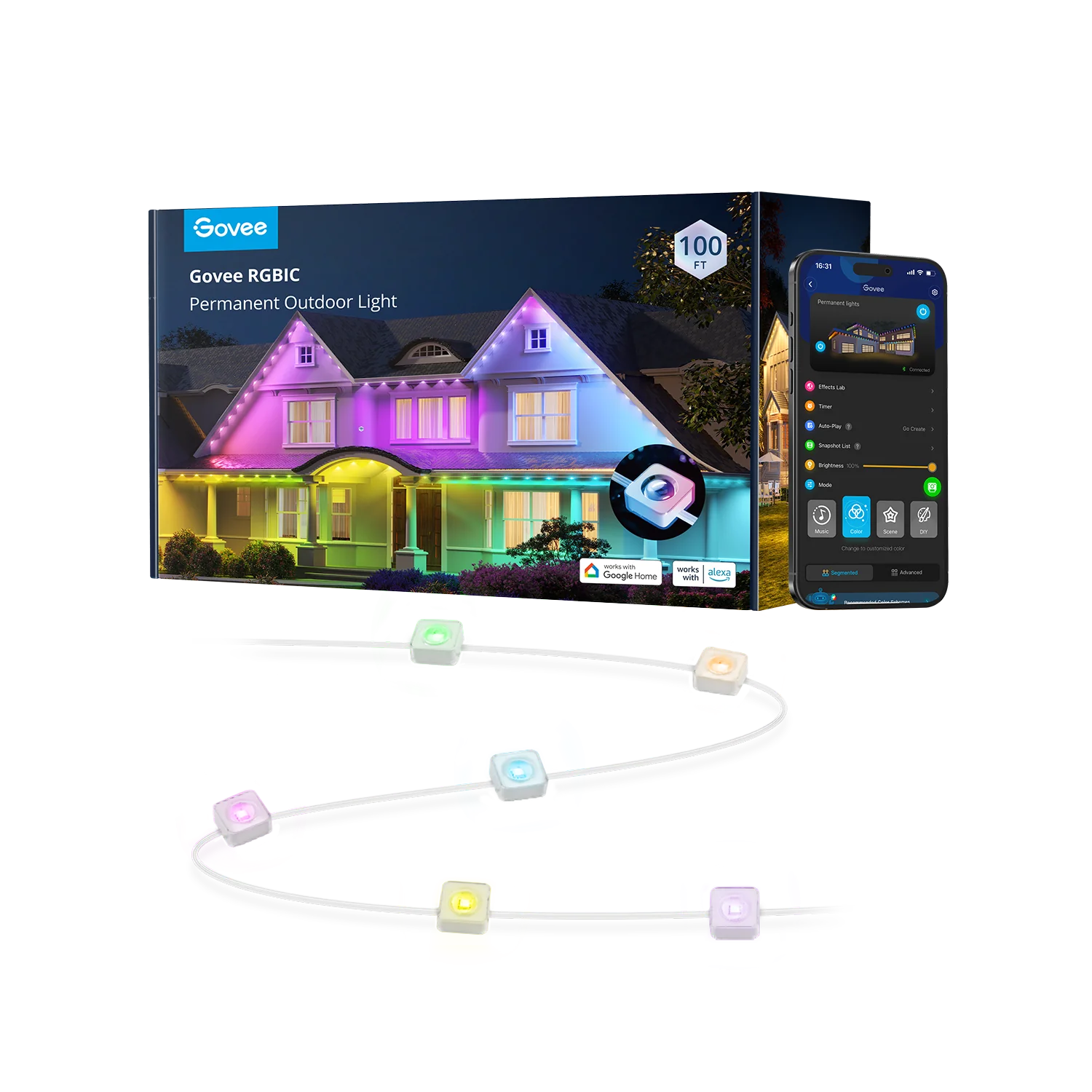 Govee Permanent Outdoor Lights 30m