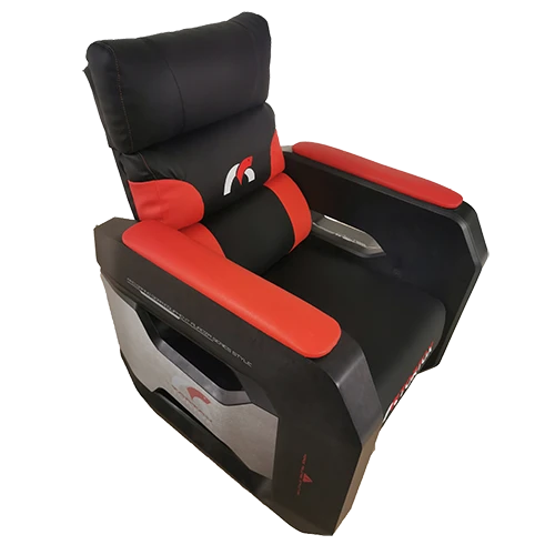 Tortox GS300 Gaming Sofa, Up to 330lbs Weight 6.5" Height, High Grade PU leather, Lumbar Cushion | TX-GS300-BR
