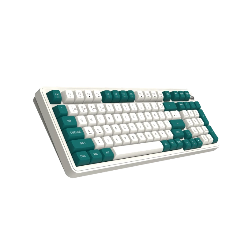 DarkFlash DF98 Mechanical Keyboard, 98 Keys, Kailh Ice Cream Switch, 1000mAh Frequency, Hot-Swappable, RGB Lighting, Gasket Structure, Tri-mode -  Interstellar | DF98