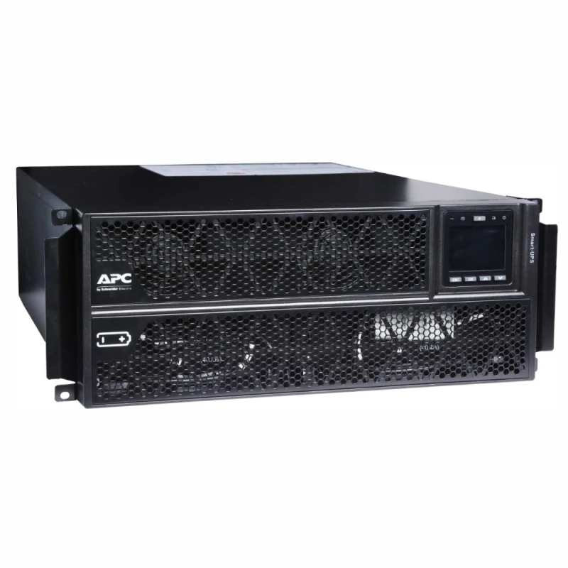 APC Smart-UPS RT SRTG5KXLI, 5 kVA/5 kW, 230V Input, Rack Mountable, Lead-Acid Battery, 2x IEC C13 + 1x IEC C19, 239W Charger, 1 Extended Runtime, Black