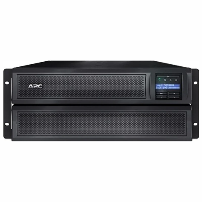 APC Smart-UPS X SMX3000HVNC, 3000VA/2700W, Line‑Interactive, Rack/Tower 4U, Network Card, Extended Runtime, Black