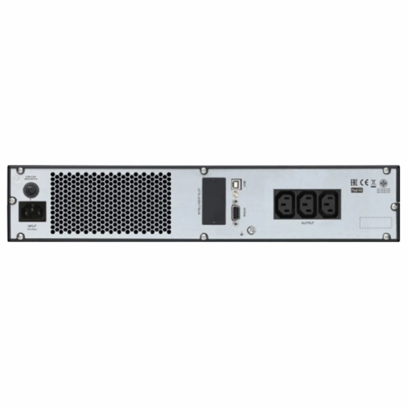 APC Easy UPS SRV1KRIRK, 1000VA/800W, Online, 230V, Rackmount 2U, Rail Kit Included, Black