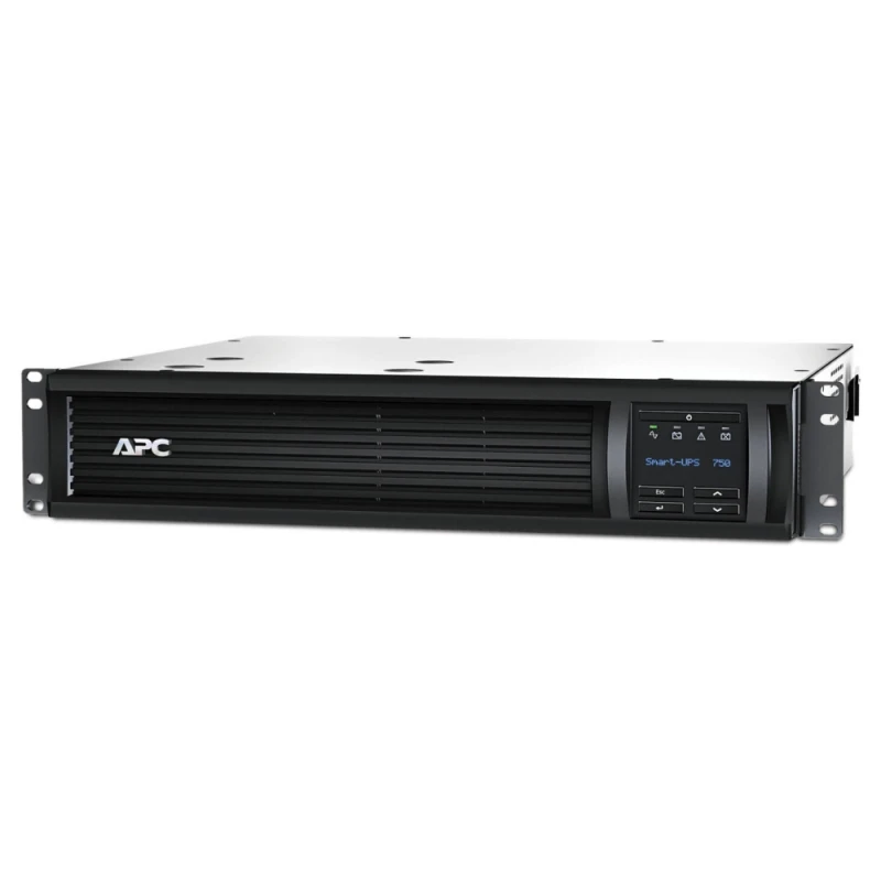 APC SMT750RMI2U Smart-UPS, 750VA/500W, 230V, Rackmount 2U, Line-Interactive, AVR, LCD
