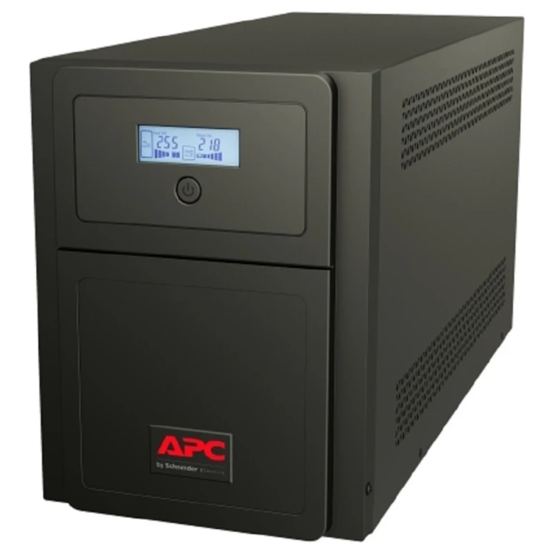 APC MSX SMV 2000VA Easy UPS, Universal Outlet, UK Power Cord, 230V Input Voltage, 1400W Rated Power, Not Rack Mountable, Black