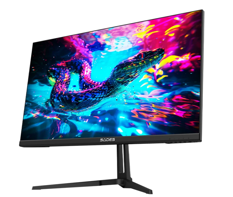 Sades HYDROPHIS 24.5" FHD Gaming Monitor – 240 Hz, 0.5 ms, VA Panel, HDMI 2.1, RGB Accent