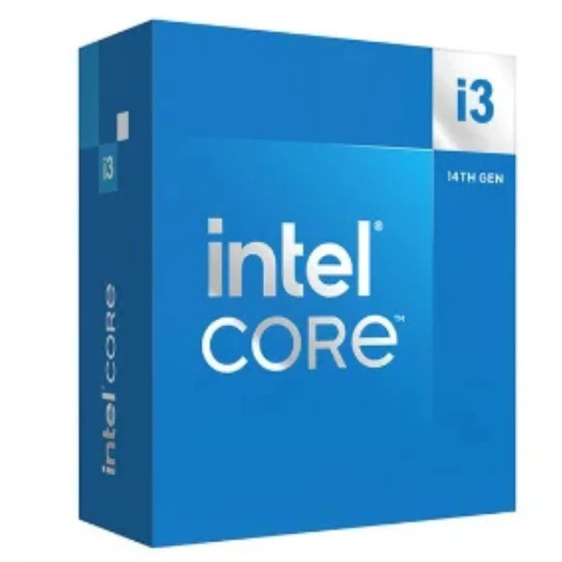 Intel Core i3-14100F 3.4 GHz Desktop Processor, 4 Cores, 8 Threads, Up to 4.7 GHz Turbo, LGA1700, 10MB Cache, DDR4/DDR5 Support | BX8071514100F