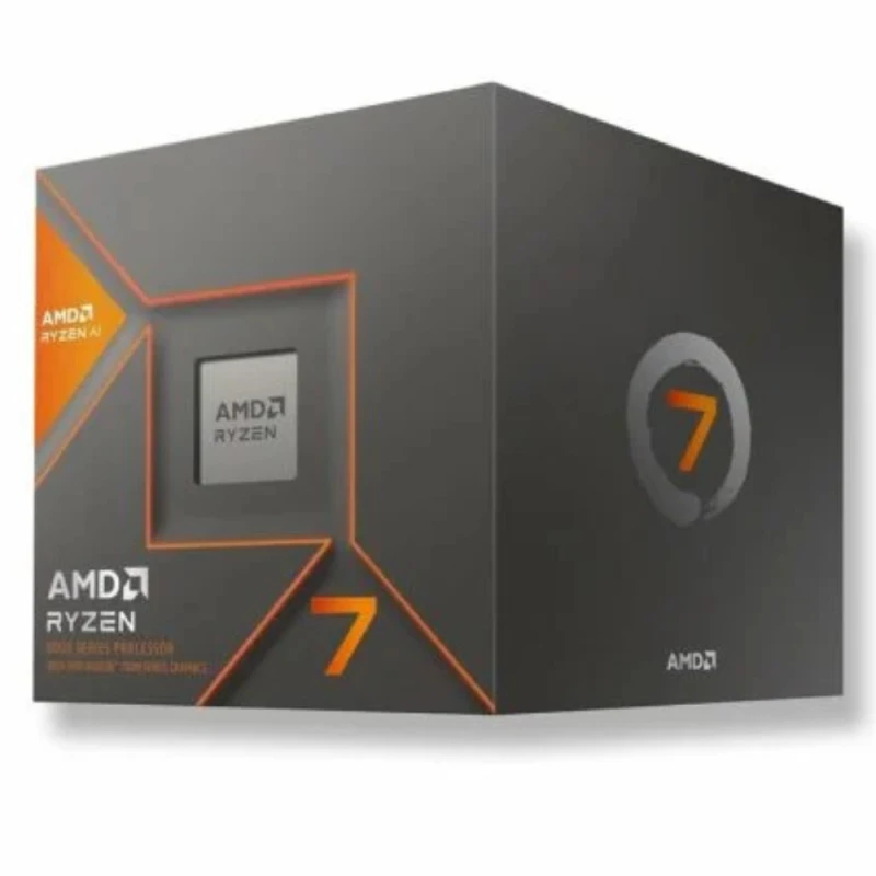 AMD Ryzen 7 8700G 8-Core Desktop Processor, 3.6 GHz Base, Up to 5.1 GHz Turbo, 16 Threads, 20 MB Cache, Integrated Radeon Graphics, AM5 Socket | 100-100001236BOX