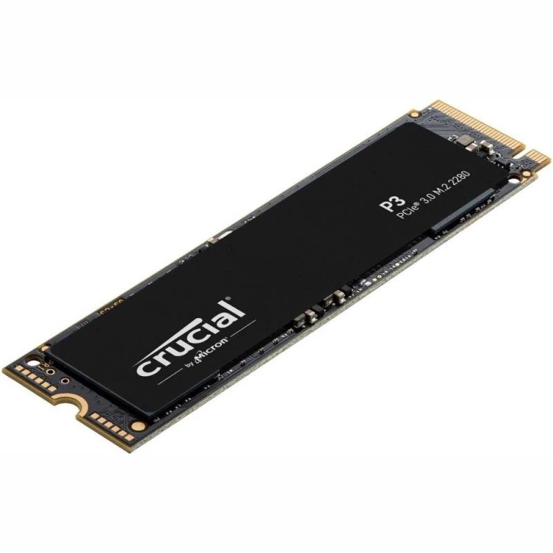 Crucial P3 1TB PCIe NVMe M.2 2280 Internal SSD, Up to 3500 MB/s Read, 3000 MB/s Write
