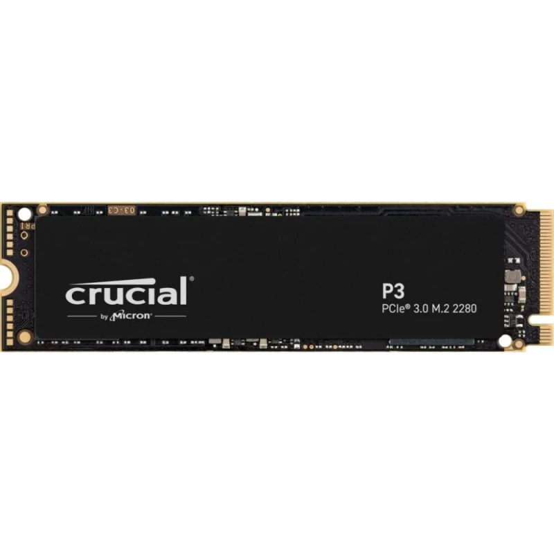 Crucial P3 1TB PCIe NVMe M.2 2280 Internal SSD, Up to 3500 MB/s Read, 3000 MB/s Write