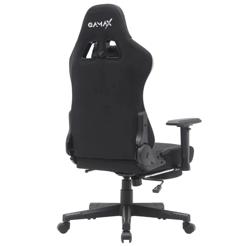 Gamax Gaming Chair model BS-7970 with foot rest - Black