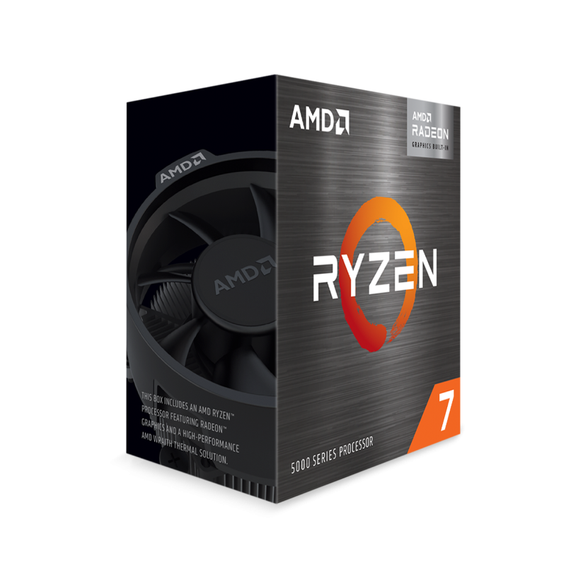AMD Ryzen 7 5700G Up to 4.6 GHz, 8 Cores, AM4 CPU Socket