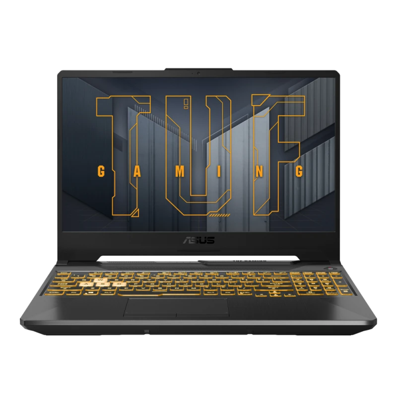 ASUS TUF Gaming A15 Gaming Laptop, AMD Ryzen 5 7535HS, NVIDIA RTX 2050 4GB, 8GB RAM, 512GB SSD, 15.6" FHD 144Hz IPS, Windows 11 Home, English-Arabic Keyboard, Black | FA506NF-HN003W