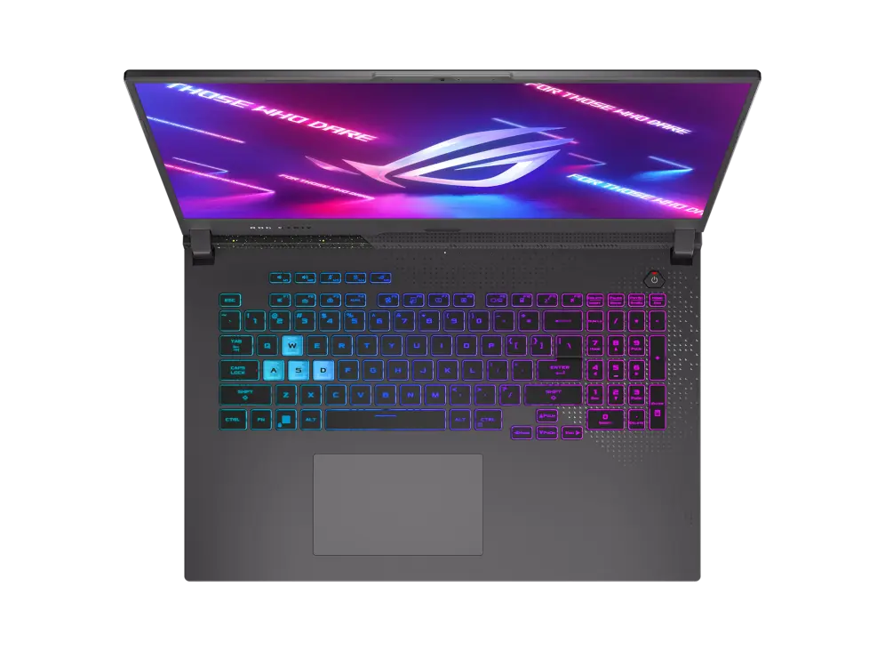 ASUS ROG Strix G17 Gaming Laptop – Ryzen 9 7940HX, RTX 4060 8GB, 17.3" FHD 144Hz, 16GB RAM, 1TB SSD, Win11 Home, Eng-Arb Keyboard | G713PV-HX162W