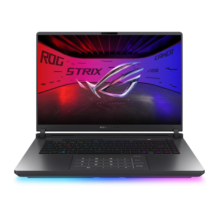 ASUS ROG Strix G16 Gaming Laptop, Core Ultra 9 275HX, RTX 5080 16GB, 32GB RAM, 1TB SSD, 16" WUXGA 165Hz, Win11 Home, Eng-Arab Keyboard, Eclipse Gray | G615LW-G321W