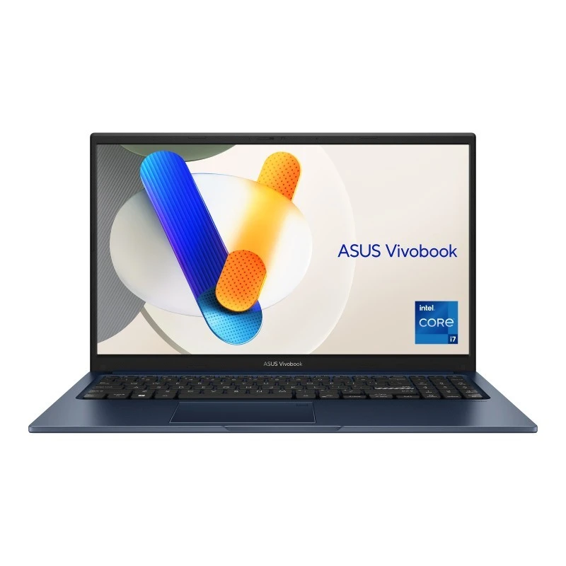 ASUS Vivobook 15 Laptop, 15.6" FHD Display, Intel Core i7-1355U, 16GB RAM, 512GB SSD, Windows 11 Home, ENG-AR Keyboard, Blue | X1504VA-NJ121W